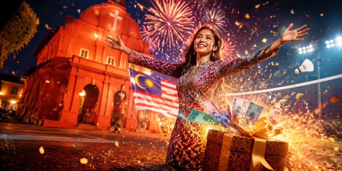 Pengalaman taruhan sukan dan hiburan bertema batik Melaka dalam talian